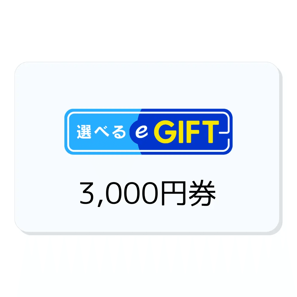 選べるe-GIFT 3,000円券